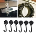 thumbnail image 1 of 6Pcs Small Swing  Hooks, 0 To 5KG Light Stable Outstanding Suction  Hooks Rack For Organization Installation, 1 of 8
