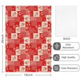 thumbnail image 2 of 4 Pcs Pioneer Flower Floral Print Pattern Funny Kitchen Towels, Microfiber Dish Towels, Kitchen Tea Towels Set 18" X 26", 2 of 6