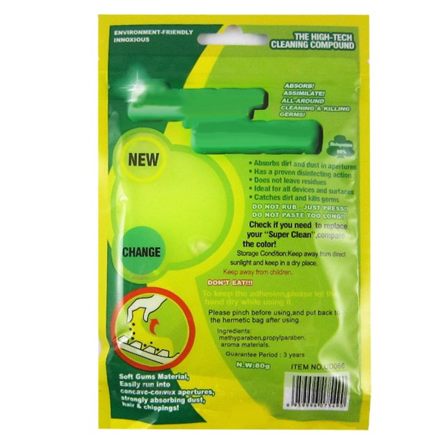 Keyboard Dust Dirt Cleaning Gel for PC Mobile Laptops Car Vent Calculator