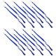 thumbnail image 1 of IFANLANDOR 100Ud Tarjetas Con Cuerda Azul Para Identificación Personal En Ambientes De Oficina Y Eventos, 1 of 6
