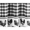 thumbnail image 3 of Hellen Checker Kitchen Curtain & Tier Set, 3 of 3