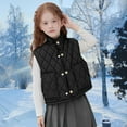 thumbnail image 3 of Girls Puffy Vest Lightweight Sleeveless Outerwear Jackets & Vests Kids Kids Winter Clothes Girls Clothes Size 5-6Years, 3 of 6