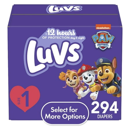 UPC: 0030772035238 | Luvs Diapers Size 1 294 Count (Select for More Options)