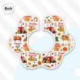 thumbnail image 4 of Hirioo Fall Farm Pumpkin for Baby Cotton Petal Bib Drool Bibs for Baby Boy Unisex, 4 of 9