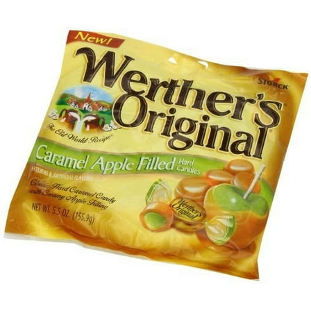 Werthers Caramel Apple Filled Hard Candies, 5.5 oz