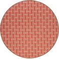thumbnail image 2 of Furnish My Place Union Indoor/Outdoor Commercial Red Color Rug, Pet-Friendly, Home Decor Commercial Rug for Living Room, Bedroom, Wedding, Event, Made in USA, 18" Round - Set of 3, 2 of 5