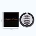 thumbnail image 3 of False Eyelashes Kit 1 Pair Fake Eyelashes with Stainless Steel False Eyelashes Extension Applicator Tool for Applying Magnetic Eye Lashes Clip Tweezers Magnetic Eyelashes Set, 3 of 7