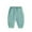 Green, variant on Toddler Pants Spring Summer Boys Girls Loose Trousers Solid Color Fashion, Size 18-24 Months