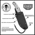 thumbnail image 4 of Authentic ESEE 5P-VG-E Tactical Survival Knife, Kydex Sheath, Belt Clip Plate, 4 of 7