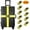 Yellow, variant on 10 Pack Luggage Straps 71" Long Belts Keep Suitcase Secure While Traveling, TSA Approved Add a Bag Premium Accessory for Travel Bag Closure(Yellow)