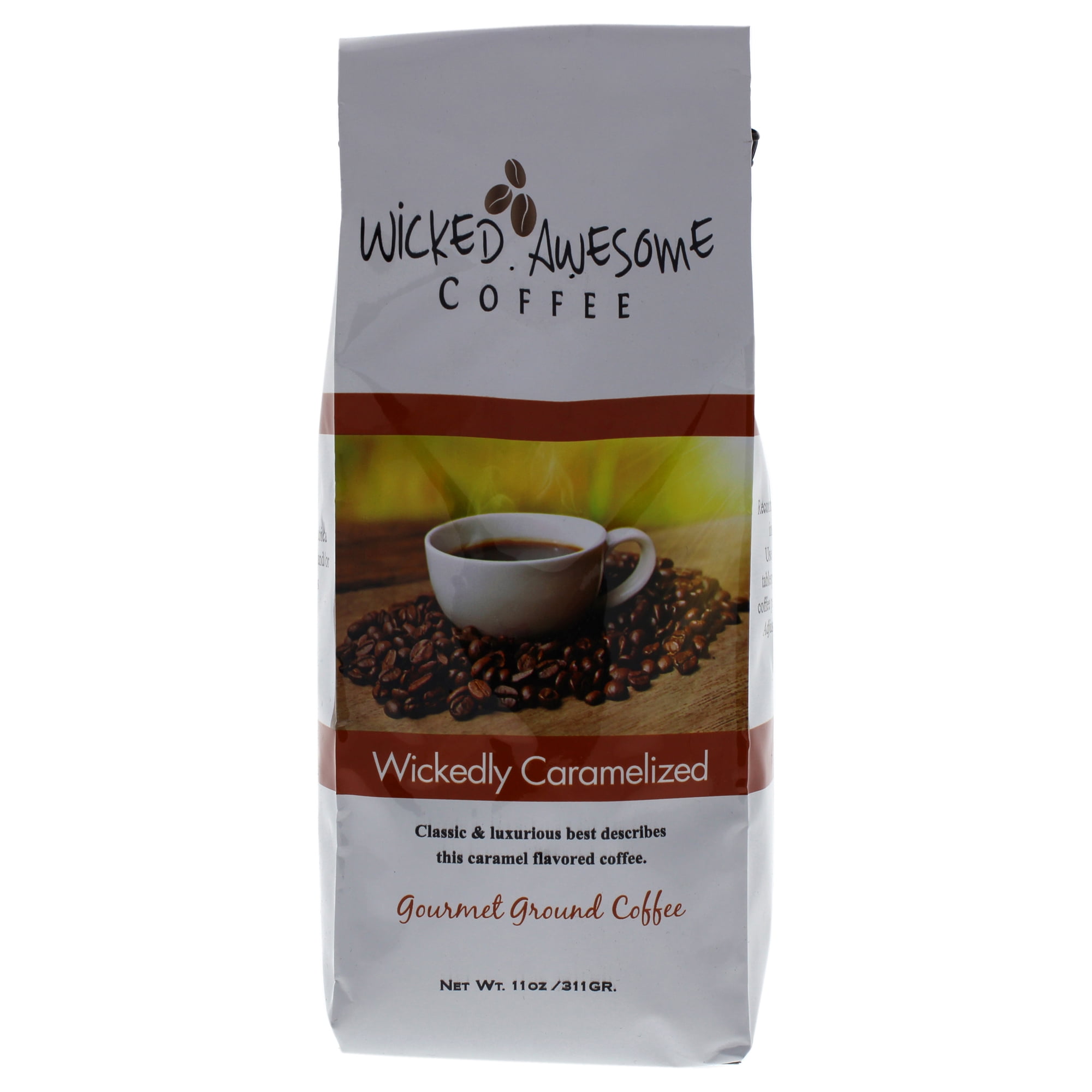 Wickedly Caramelized Ground Coffee by Bostons Best 11 oz