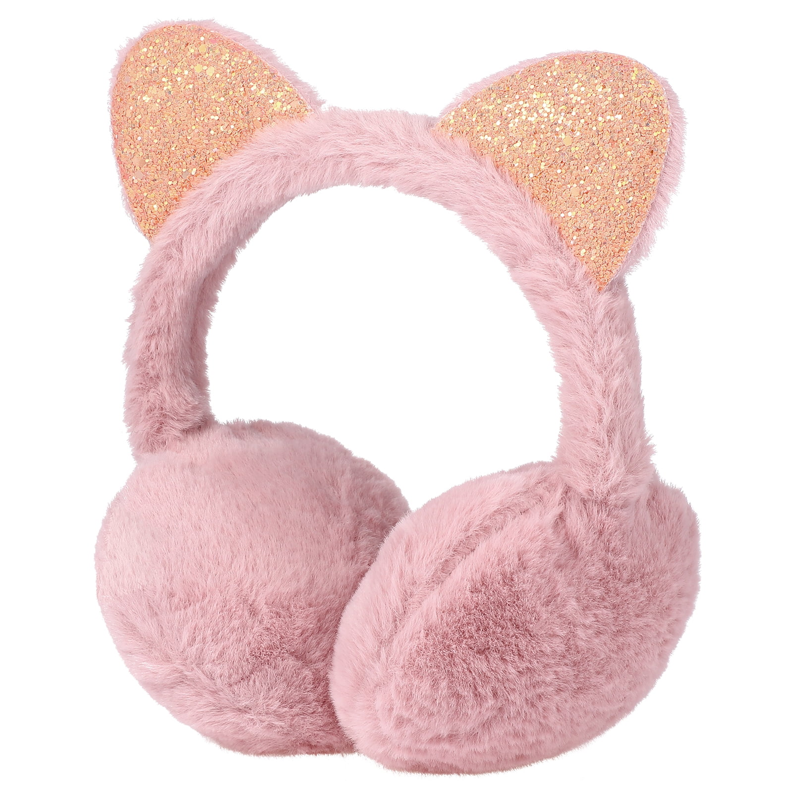 Winter Earmuff Cat Ears Winter Plush Warmer Ear Cover Headwear Winter ...