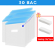 thumbnail image 3 of Bolsa de vacío para almacenamiento de filamentos de 30 bolsas para impresora 3D, secador de filamentos PLA/ABS/TPU, resistente a la humedad, para piezas de impresora 3D, 3 of 5
