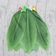 thumbnail image 3 of EeaseMX Falda hawaiana de hierba, falda tribal primitiva con hojas, falda de noche para fiestas luau en la playa (verde), 3 of 7