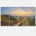 thumbnail image 2 of Hiking Trail and Beautiful Lakes - Contemporary Landscape Canvas Art, 2 of 3