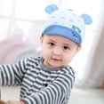 thumbnail image 2 of Eleanos Baby Girls Boys Cartoon Cat Printed Baseball Cap Kids 3D Cat Ear Visor Caps Hats, 2 of 4