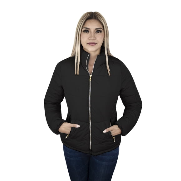 CHAMARRA PARA DAMA CON INTERIOR DE POLAR London Rock 134916