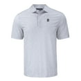thumbnail image 2 of Men's Cutter & Buck Gray Detroit Tigers Pike Eco Flora Print Recycled Polo, 2 of 3
