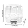 thumbnail image 2 of Hearth & Gear Rotating Candy Dispenser Countertop Candy Dispenser 360°Rotating With 6 Compartments For Kitchen Living Room Store Nut Coffee Candy Small Elegant Ornament Cooking Ornament Crutches, 2 of 6