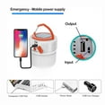 thumbnail image 3 of AmzDoer LED Camping Lantern Rechargeable,5 Light Modes 4800mAh Power Bank,Solar Tent Light, Solar Spot Light for Camping Garden Tent Hiking Climbing, 3 of 8