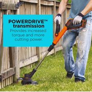 BLACK+DECKER LST522 20V MAX Lithium-Ion 12 Cordless 2 Speed String Trimmer / Edger