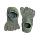 thumbnail image 1 of Calcetines de cinco dedos perfecl de algodón suaves y antideslizantes para hombres y adultos Verde, 1 of 8