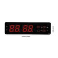 thumbnail image 4 of Reloj De Pared De Escritorio Con Calendario Perpetuo Grande, Reloj LED, Oficina En Casa, Para Dormitorio, Para Sala De Estar, EOTVIA Digital Clock, 4 of 8