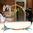 thumbnail image 6 of karymi Colorful Elastic Mesh Self-stimulating Cats Toys Chewing Cats Toys Interactive Cats Toy, 6 of 7