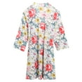 thumbnail image 6 of FYMNSI Maternity Robe and Baby Receiving Blanket Robe and Swaddle Set Hospital Labor Delivery Matching Outfits for Mom&Baby S/M, 6 of 11