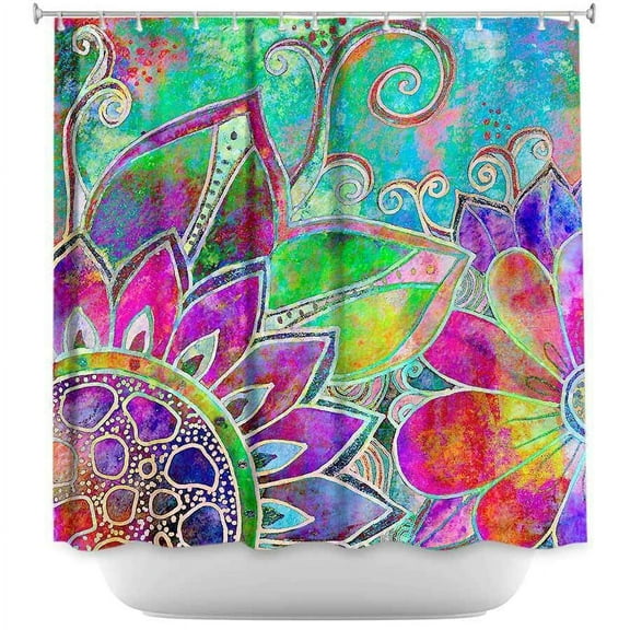 Shower Curtains - DiaNoche Designs - Jubilant
