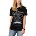 thumbnail image 1 of True Vintage - Camiseta con gráfico del lado oscuro de la luna para mujer, gris, pequeña, 1 of 1