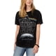 thumbnail image 1 of True Vintage - Camiseta con gráfico del lado oscuro de la luna para mujer, gris, pequeña, 1 of 1