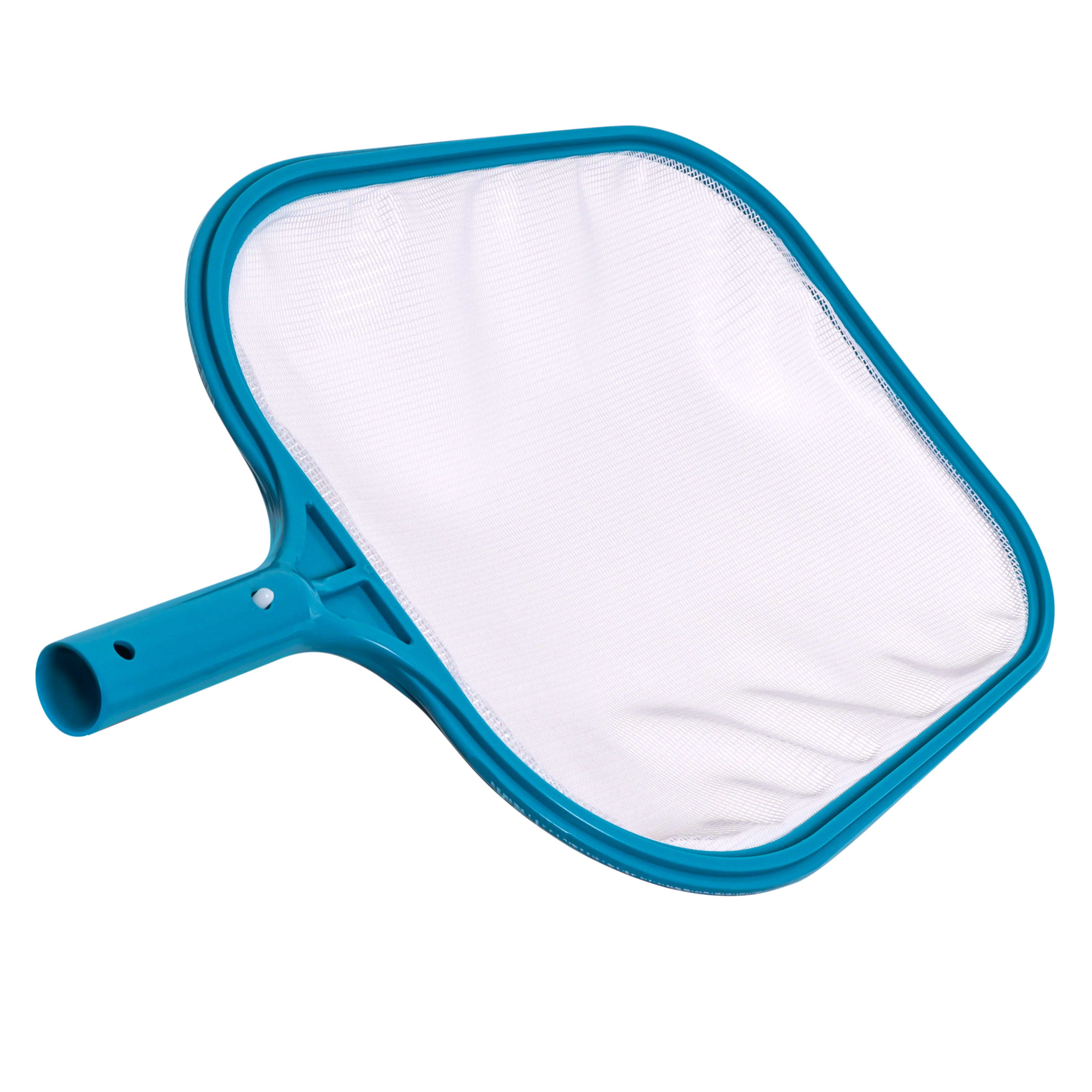 U.S. Pool Supply Professional 12' Swimming Pool Leaf Skimmer Net - Fine Mesh Netting, Clean Pool, Spa, Hot Tub, Pond - Cleanout Leaves Fast, Debris Pickup Removal, Fits Standard Swimming Pool Pole