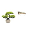 thumbnail image 1 of Árbol Bonsái Artificial, Plantas Artificiales, Centros De Mesa, Sofá En Miniatura, Cama De Madera, Accesorios Para Fotos, Minibanco, Silla, Muebles De Salón Para Habitación, 1 of 8