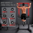 thumbnail image 4 of Adjustable Height Pull Up and Dip Station. Power Tower Strength Training for Home Gym,, 4 of 9