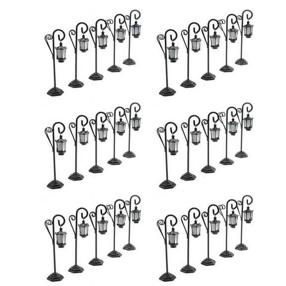 30 PCS Streetlight Shape Wedding Party Reception Place Card Holder with A Card