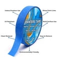 thumbnail image 3 of Blue Painters Tape 2/5 Inch Wide, 4/5 Inch Wide and 1 Inch Wide - 55 Yard Masking Tape - Multi Size Pack - Multi Surface Use for Classroom Decor - 3 Rolls, 3 of 8