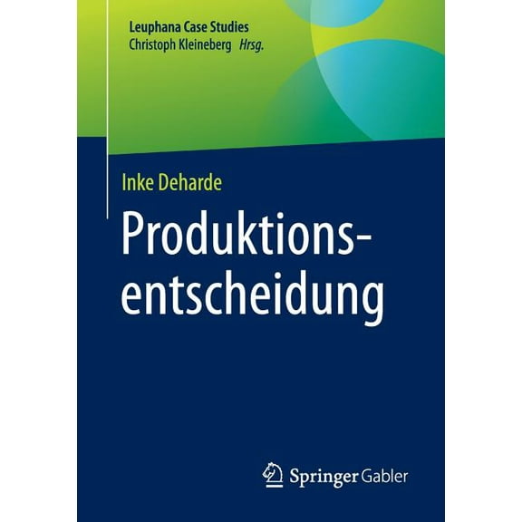 Produktionsentscheidung, (Paperback)