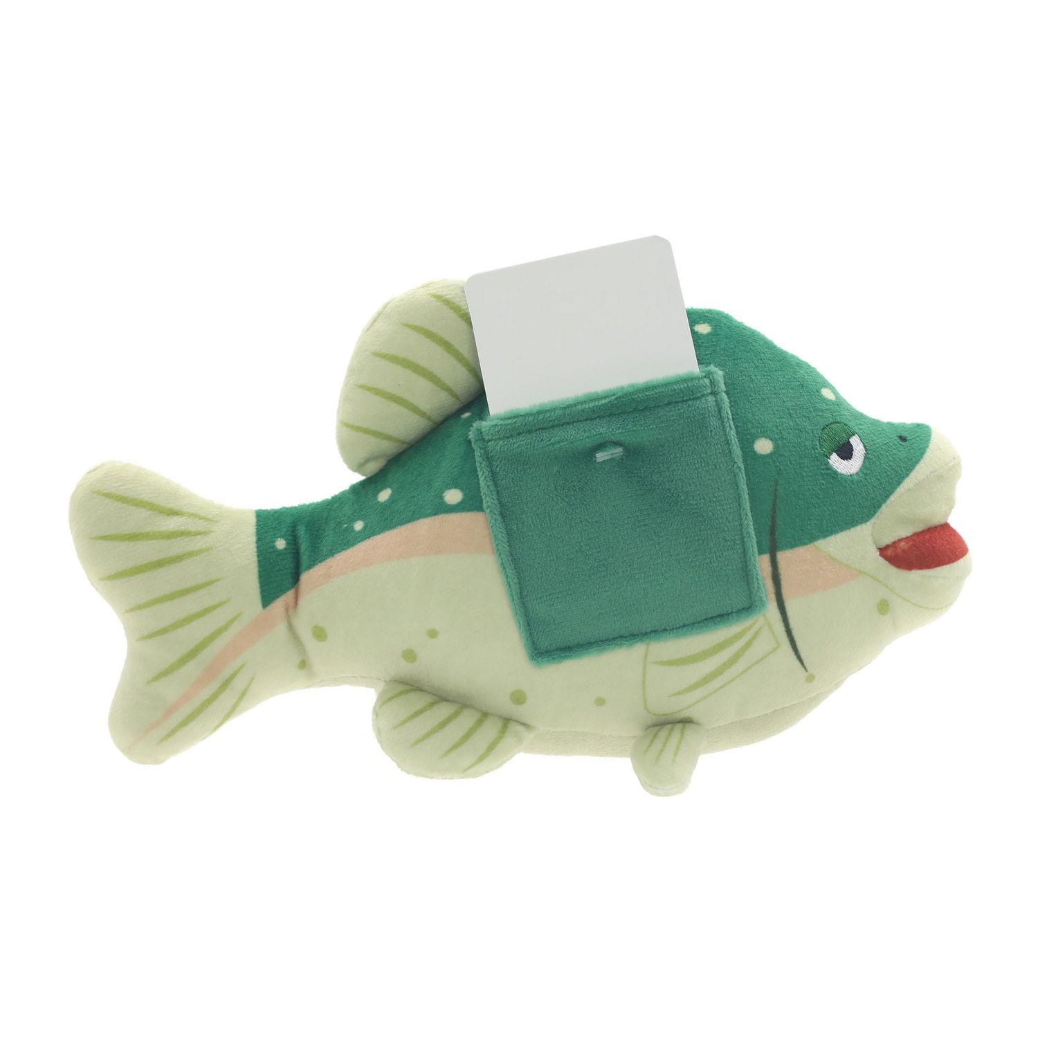 Father's Day Fish Plush with Gift Card Holder