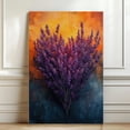 thumbnail image 4 of Lavender Flower Canvas Wall Art 8x12 inches - Muted Farmhouse Botanical Floral Lavender Flower Watercolor Decor for Cozy Room, 4 of 5