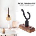 thumbnail image 2 of Colgador de pared para guitarra Gancho para colgar guitarra soporte de madera estante de exhibición para guitarra acústica ukelele JShteea El nuevo, 2 of 9