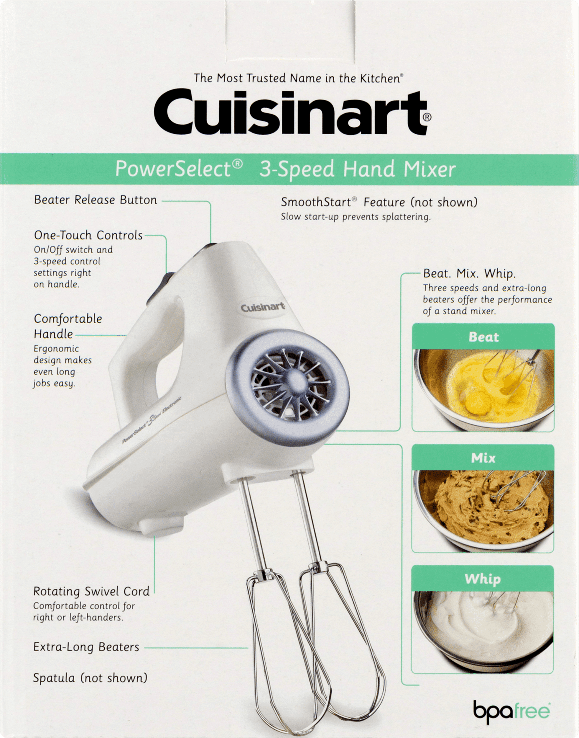 Cuisinart Power Advantage 3-Speed Hand Mixer