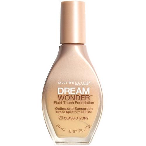 Maybelline New York Dream Wonder FluidTouch Foundation, Classic Ivory
