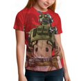thumbnail image 6 of Apex Legends Octane Kids Short Sleeve Tee Shirt Novelty Crewneck T-Shirts Unisex Summer Blouse Tops for Boys Girls 120CM, 6 of 8