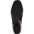 thumbnail image 3 of JOURNEE COLLECTION Womens Black Leopard Print Two-Tone Zipper Accent Padded Sarah Square Toe Block Heel Zip-Up Booties 6.5 M, 3 of 3