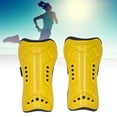 thumbnail image 1 of Football Leg Protector, Shin Pads Protective 1 Pair  for Enthusiasts for Training Yellow,Blue,Black, 1 of 7