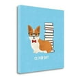 thumbnail image 2 of Tangletown Fine Art Good Dogs Corgi Bright by Moira Hershey Poster Frame - 24 x 24 x 1.5 in., 2 of 2