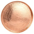 thumbnail image 3 of Prisha India Craft Pure Copper Dinner Plate - Diameter 12 inch, 3 of 5