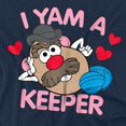 thumbnail image 3 of Mr Potato Head Mens I Yam A Keeper T-Shirt, 3 of 6