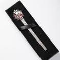 thumbnail image 4 of Rose Leopard Vintage Silver Lace-Edged Bookmark: a Gift for Readers and Book Lovers, 4 of 5